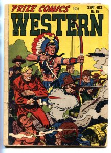 Prize Comics Western #89--1948--John Severin--Native American--comic book