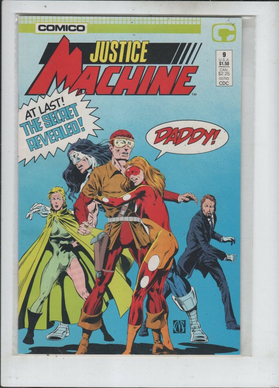 Justice Machine #1-17 Set 