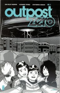Outpost Zero #1 Ashcan Variant Comic Book 2018 - Image