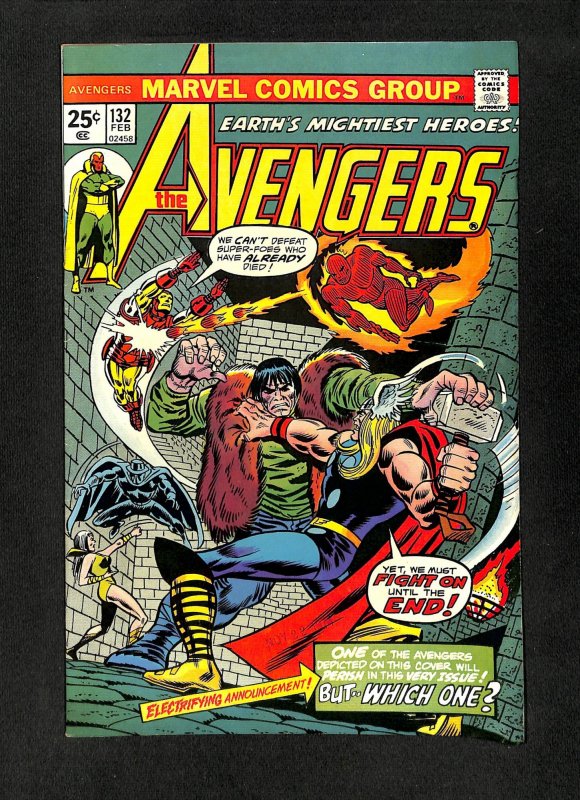 Avengers #132