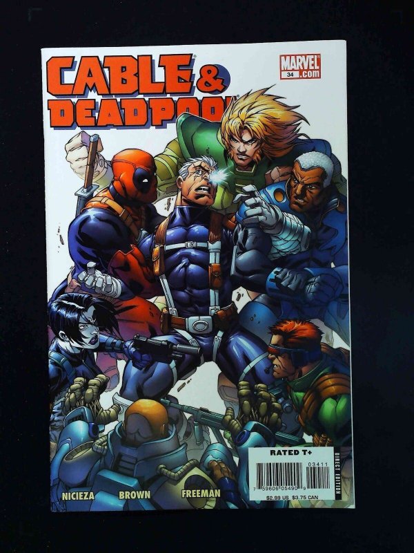 Cable And Deadpool #34  Marvel Comics 2007 Nm 