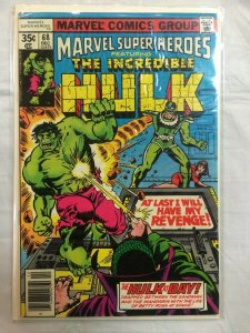 Marvel Super-Heroes #68 Comic Book Marvel 1977 - Incredible Hulk 