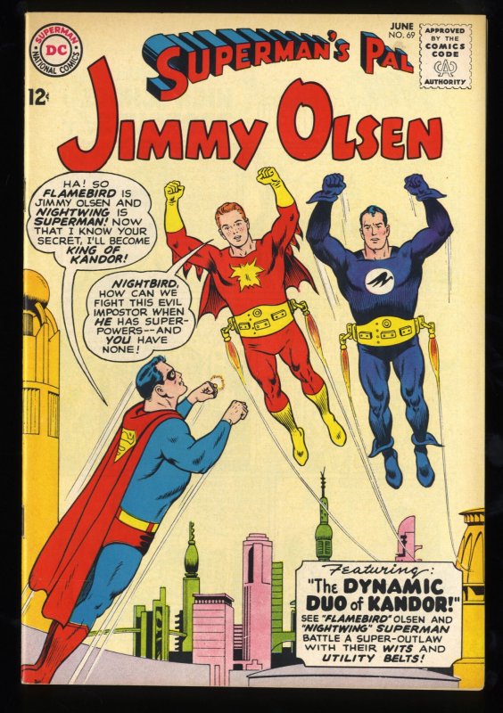 Superman's Pal, Jimmy Olsen #69 VF- 7.5 Massachusetts