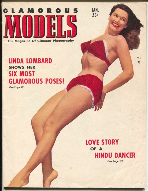 Glamorous Models 1/1952-Linda Lombard-Marilyn Monroe-Carroll Baker-FN+