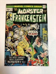 Monster of Frankenstein (1973) # 1 (VF) Marvel Horror Ploog Art