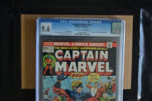 CAPTAIN MARVEL # 31 : CGC  9.6 (NM+) : MARCH 1974 : MARVEL COMICS