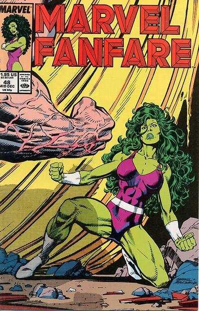 Marvel Fanfare (1982 series) #48, NM- (Stock photo)