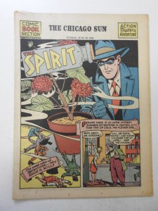 The Spirit #212 (1944) Newsprint Comic Insert Rare!