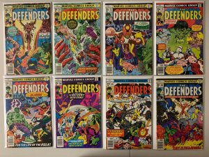 Defenders comic lot:#53-79 NS 17 diff avg 6.0 (1977-80)