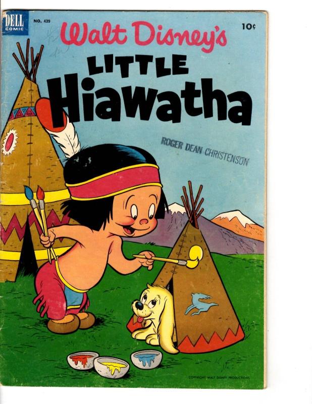 Four Color # 439 FN Dell Comic Book Little Hiawatha Walt Disney JL14