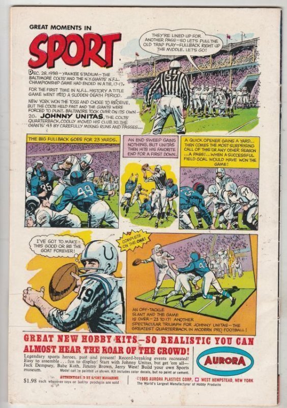 Flash, The #157 Dec-65 VF+ PRICE DROP $122.00 Old-Age Flash vs The Top BOCA CERT