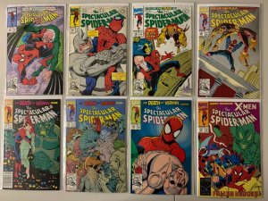 Peter Parker Spectacular Spider-Man lot #102-199 + ANN  28 diff avg 7.0 (1985)