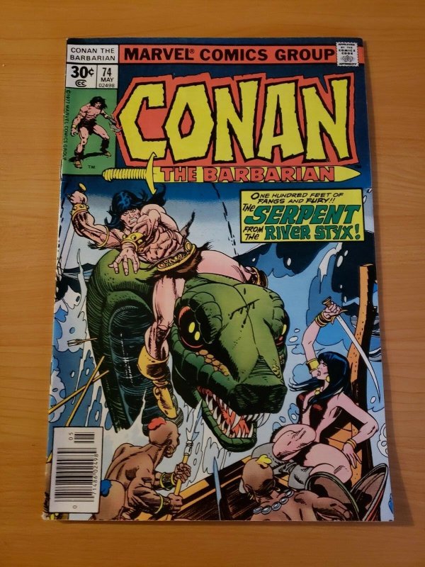 Conan The Barbarian #74 ~ NEAR MINT NM ~ 1977 Marvel Comics