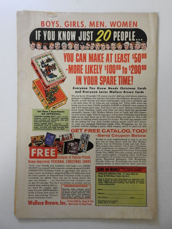 Superboy #98 (1962) VG- Condition moisture stain