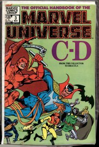 The Official Handbook of the Marvel Universe #3 (1983)