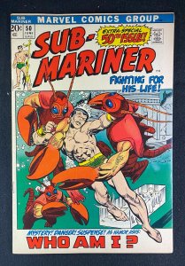 Sub-Mariner (1968) #50 VF- (7.5) 1st Namorita
