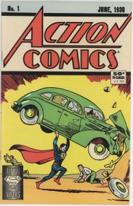 Action Comics #1 (1988) - 8.0 VF *1988 50th Anniversary Reprint* 1st Superman 