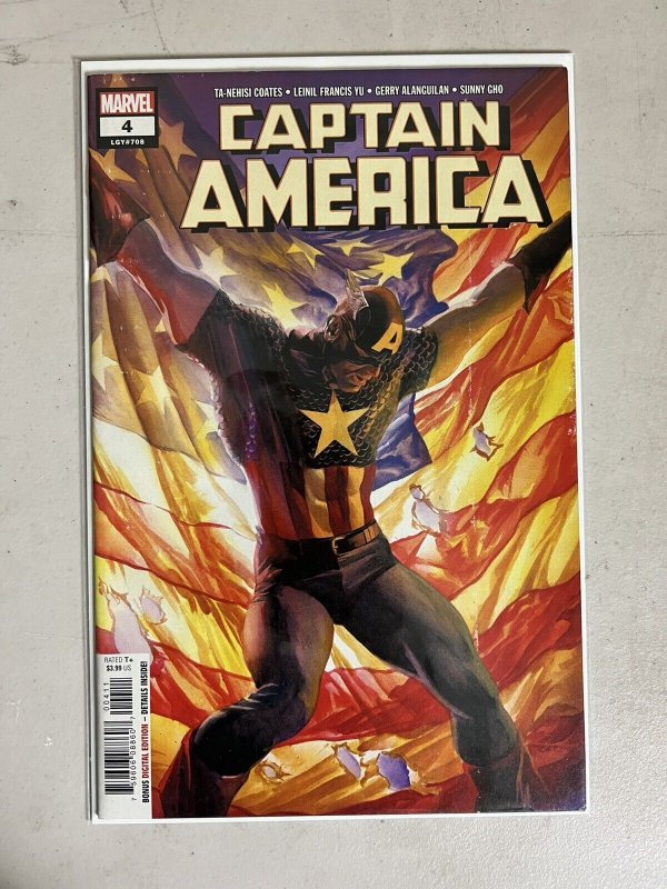 CAPTAIN AMERICA #4A Alex Ross Cover Art VF/NM