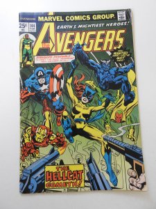 The Avengers #144 (1976) Solid Fair/Good Condition! MVS Missing! 1st Hellcat!