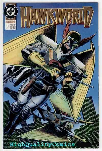 HAWKWORLD #1 2 4, NM+, Timothy Truman, 1990, Predators, Hawkgirl, more in store