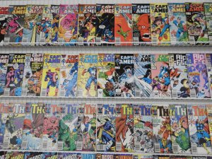 Huge Lot 190+ Comics W/ Captain America, Daredevil, Thor, FF+ Avg VG+ Condition!