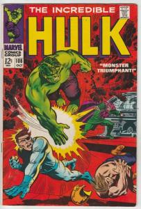 Incredible Hulk #108 strict VF 8.0 High-Grade    Appearance - The Mandarin