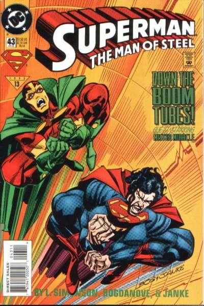 Superman: The Man of Steel #43, NM + (Stock photo)