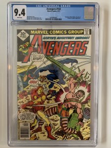 Avengers #163 CGC 9.4 - White Pages - Champions