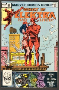 Marvel's What if? #35- What if Elektra had lived? - 1982 (Grade 9.0) WH