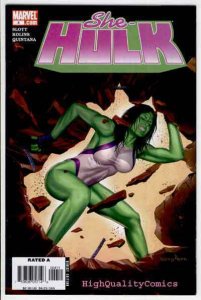 SHE-HULK #4, VF, Dan Slott, 2006, Greg Horn, Good Girl, more GH in store