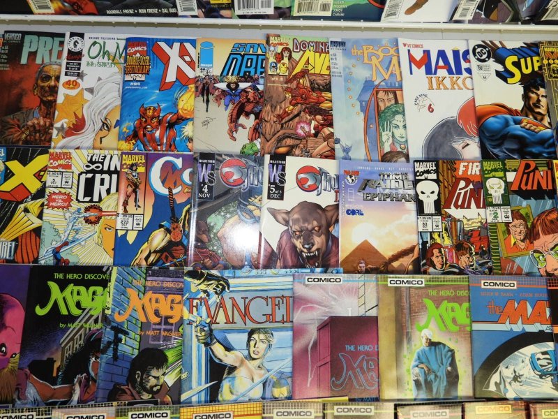 Huge Lot of 140+ Comics! Airboy, Jonny Quest, Dragon Ball