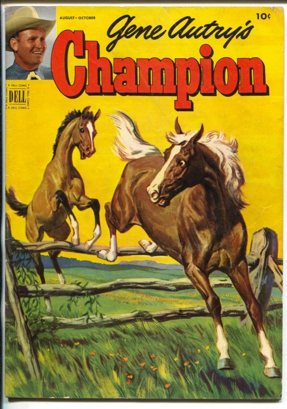 Gene Autry's Champion #7 1952-Dell-the famous horse from the movies-VG/FN