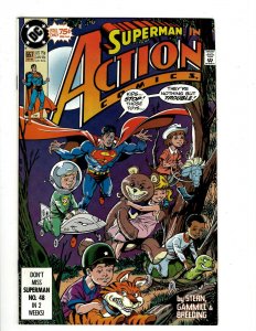 12 Superman in Action Comics DC Comics 654 655 656 657 658 659 660 661 665 + HG1