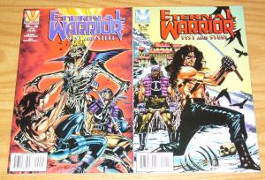 Eternal Warrior: Fist and Steel #1-2 VF/NM complete series - valiant comics set