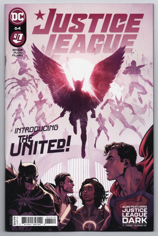 Justice League #64 | 2nd Printing | 1st App Of The United (DC, 2021) NM