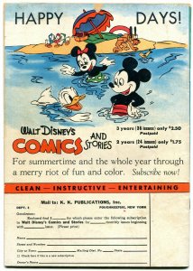 Walt Disney's Comics and Stories #59 1945- Donald Duck G/VG