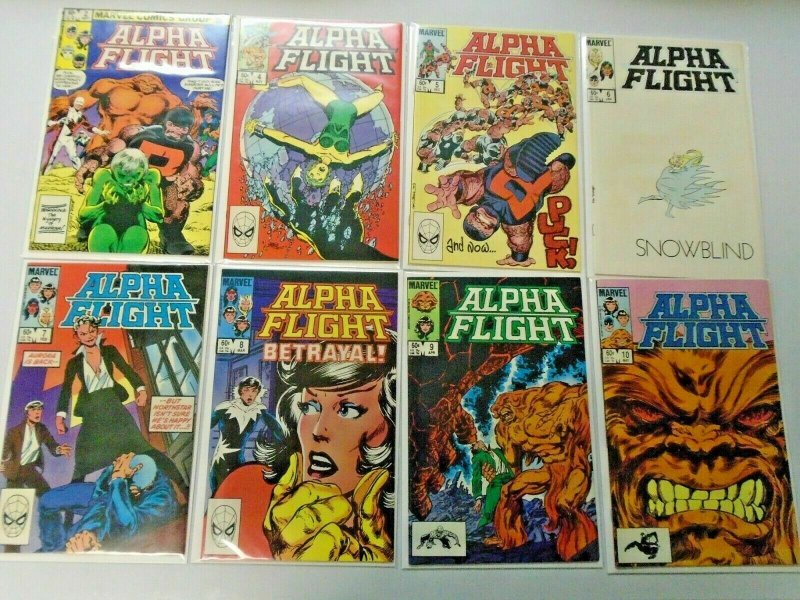Alpha Flight lot #2-106 50 different books 8.0 VF (1983)