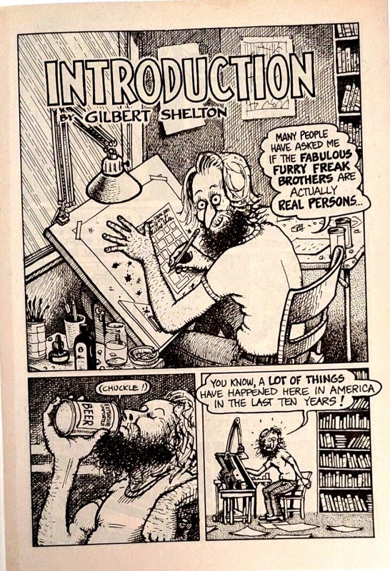 Underground Classics 1 The Fabulous Furry Freak Brothers Rip Off Press Near  Mint  Comic Books - Modern Age, Rip Off Press, Fabulous Furry Freak  Brot / HipComic