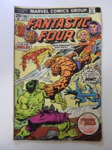 Fantastic Four #166 (1976) VG condition MVS intact