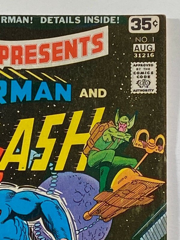 DC Comics Presents #1 4th Superman vs The Flash Race 1978 DC Comics