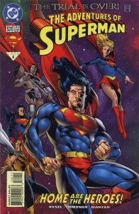ADVENTURES OF SUPERMAN (1987 DC) #531 CVR A STUART IMMONEN