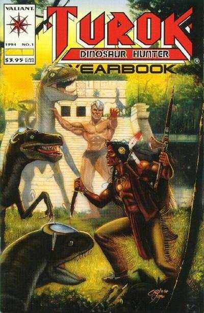 Turok: Dinosaur Hunter (1993 series) Yearbook #1, NM + (Stock photo)