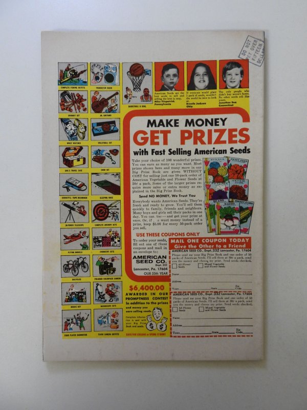 Kamandi, The Last Boy on Earth #5 (1973) FN/VF condition stamp back cover