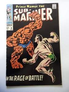 Sub-Mariner #8 (1968) VG Condition