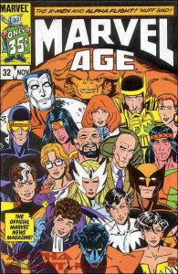 Marvel Age #32 FN ; Marvel | X-Men Alpha Flight