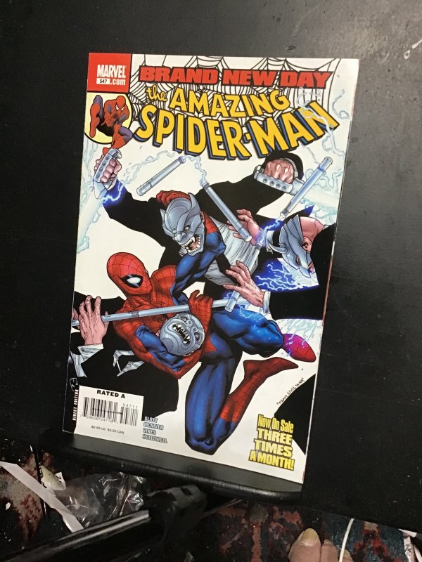 The Amazing Spider-Man #547 (2008) hi grade! Brand new day! NM- Wow!