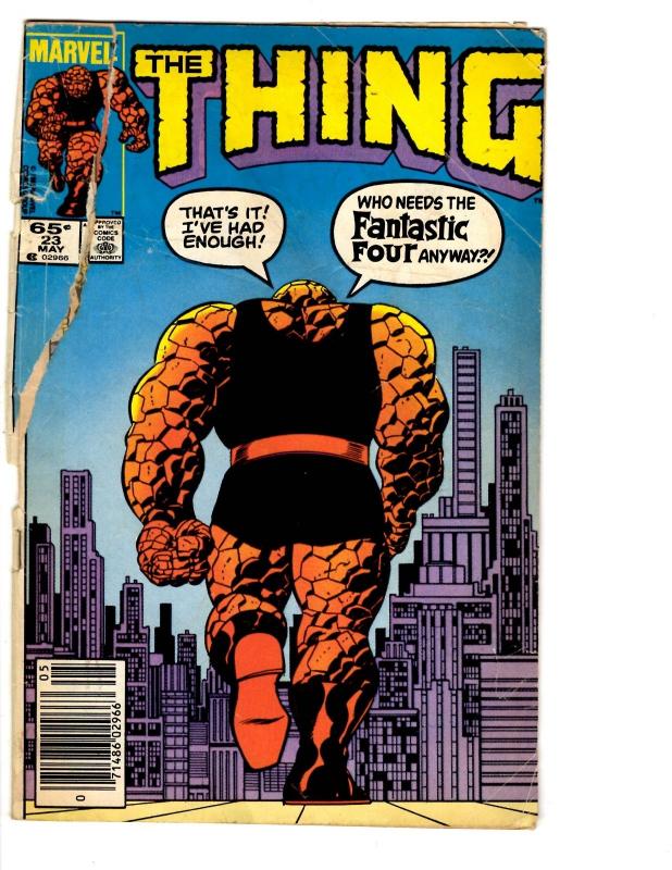 10 The Thing Marvel Comics # 16 17 18 19 20 21 22 23 24 25 Fantastic Four BH17