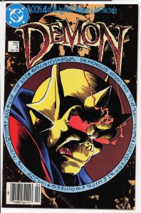 The Demon #3 Newsstand Edition (1987) The Demon