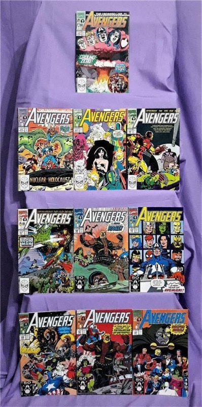 AVENGERS #323 - 332 1st Appearance Origin of RAGE (Marvel 1991) 