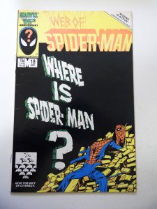 Web of Spider-Man #18 (1986) VG/FN Condition